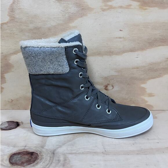Keds - Juliet High Top - Winter Boots - Gray - Women's - 8 - WF55478 - Picture 5 of 9
